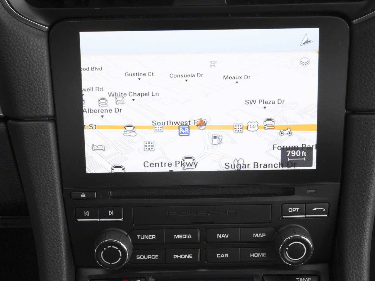 2018 Porsche 911 Carrera 4S - Interior Navigation System