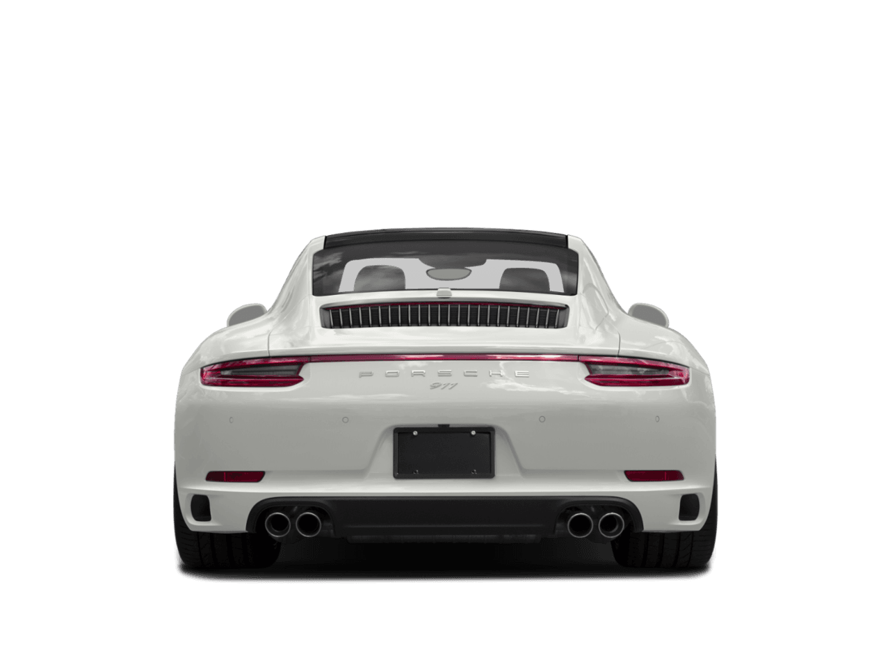 2018 Porsche 911 Carrera 4S - Rear (full)