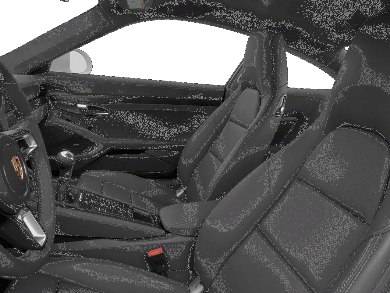2018 Porsche 911 Carrera 4 GTS - Interior Driver's Side with Door Open, Front Seat Feature