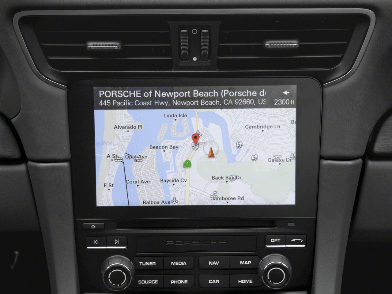 2018 Porsche 911 Carrera 4 GTS - Interior Navigation System