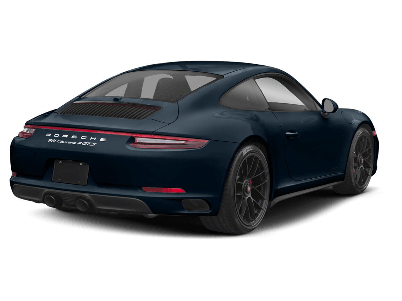 2018 Porsche 911 Carrera 4 GTS - Rear 3/4, facing to the right