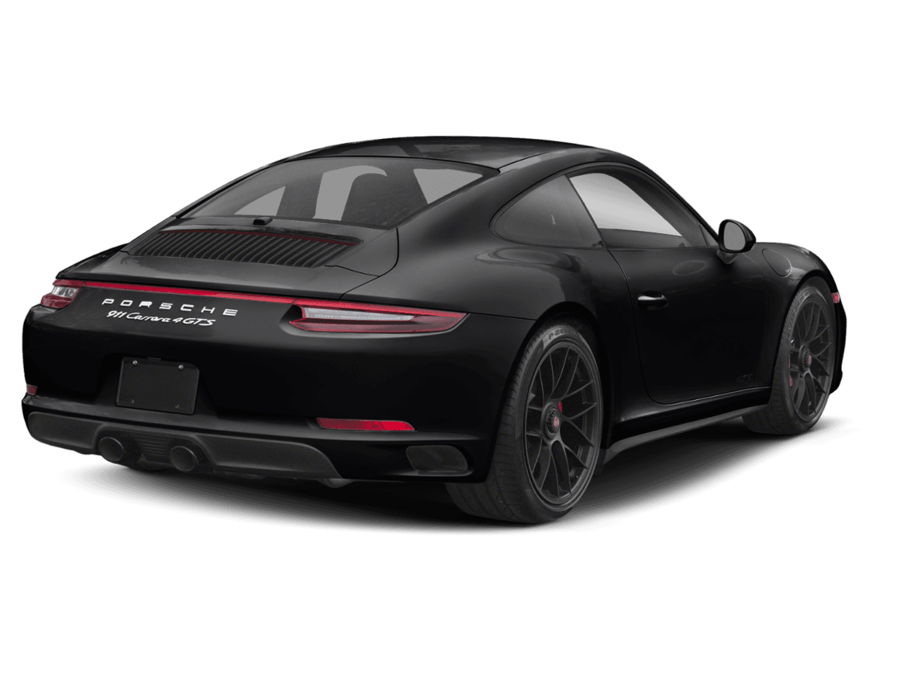 2018 Porsche 911 Carrera 4 GTS - Rear 3/4, facing to the right
