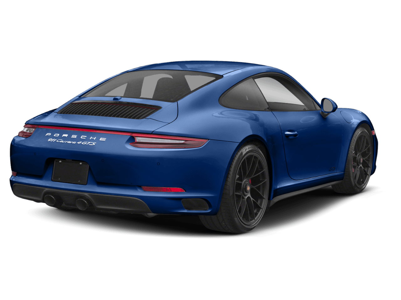2018 Porsche 911 Carrera 4 GTS - Rear 3/4, facing to the right