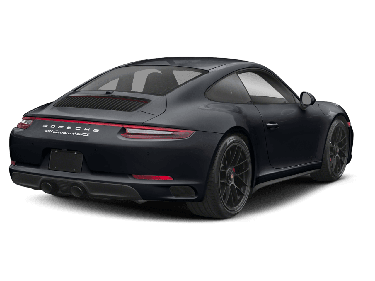 2018 Porsche 911 Carrera 4 GTS - Rear 3/4, facing to the right