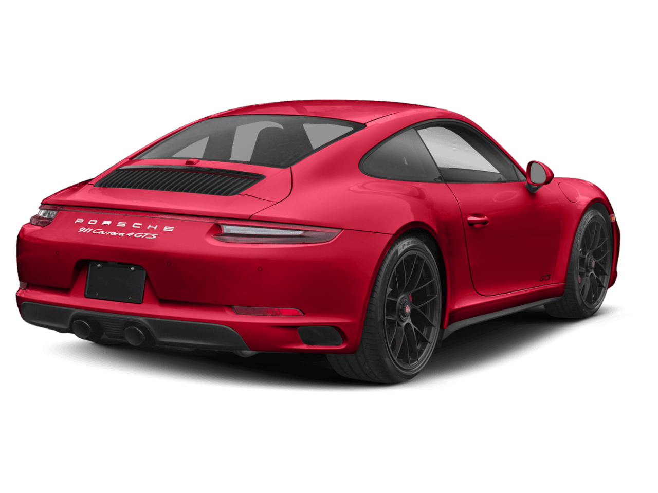 2018 Porsche 911 Carrera 4 GTS - Rear 3/4, facing to the right