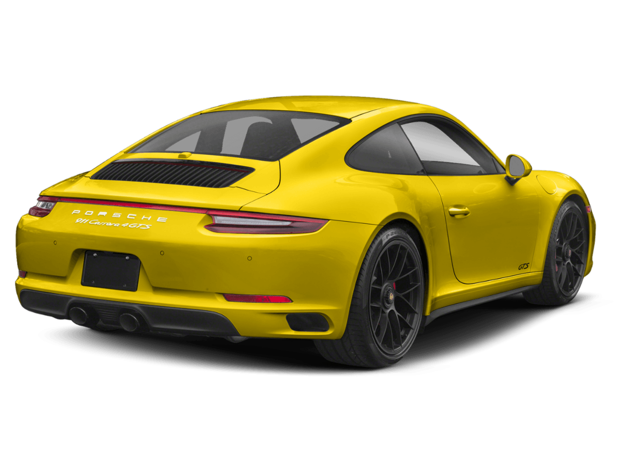 2018 Porsche 911 Carrera 4 GTS - Rear 3/4, facing to the right