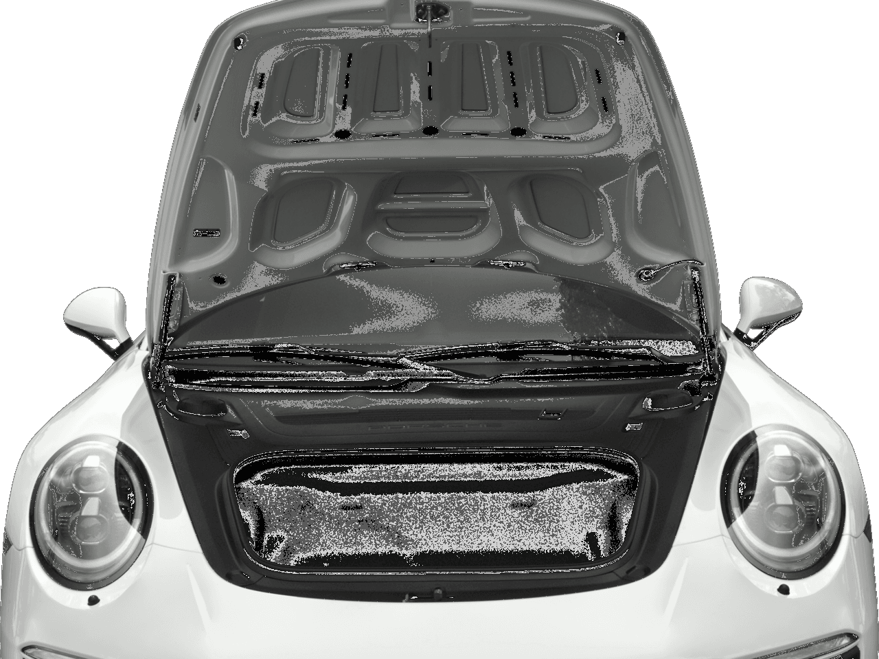 2018 Porsche 911 Carrera 4 GTS - Interior Trunk with Hatch Open Feature