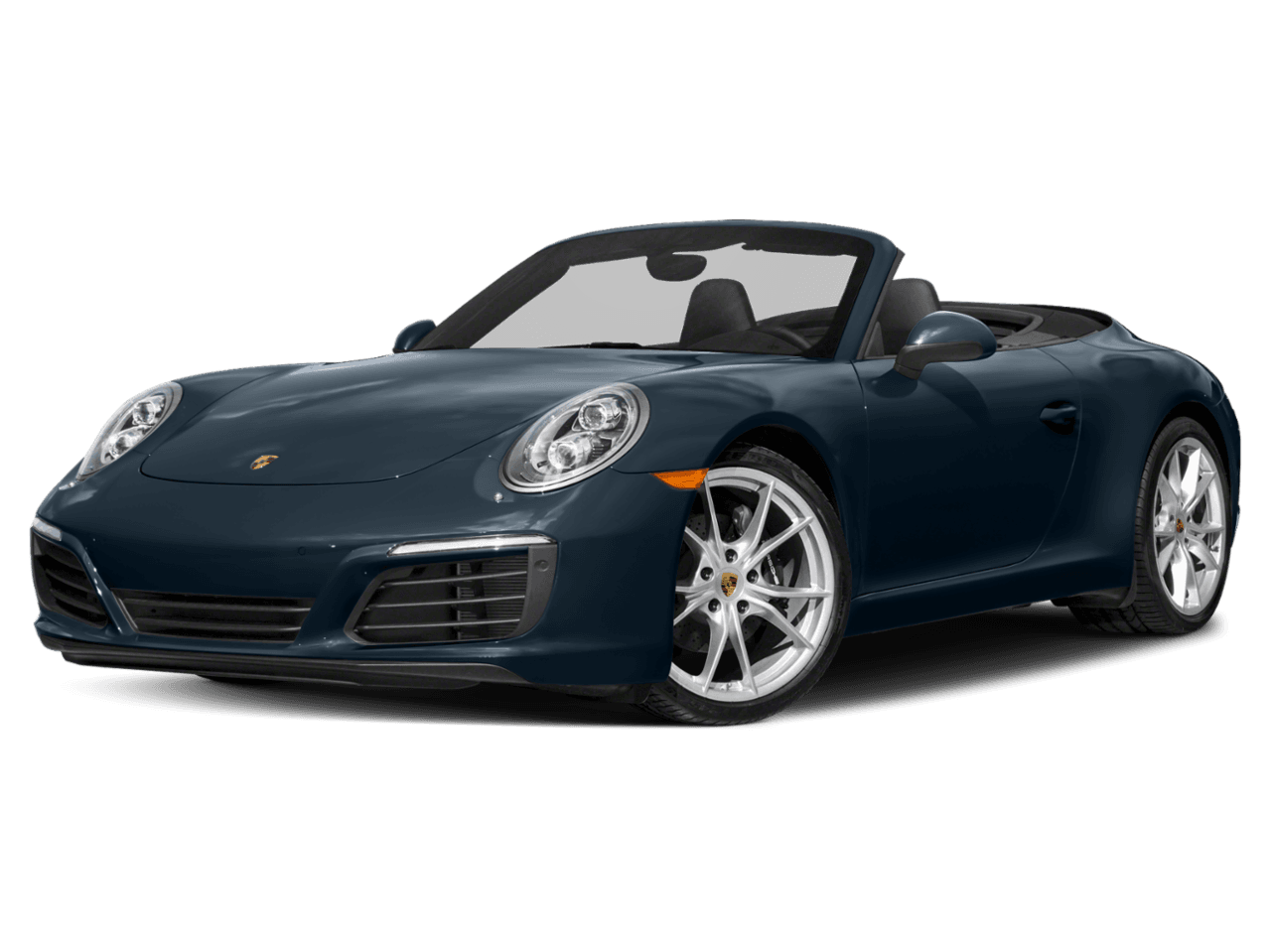 2018 Porsche 911 Carrera 4 - Front 3/4, facing to the left