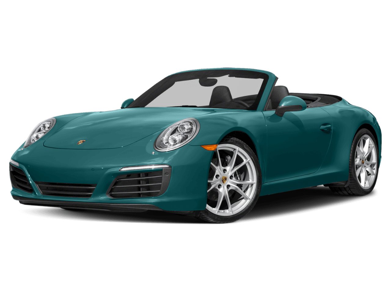 2018 Porsche 911 Carrera 4 - Front 3/4, facing to the left