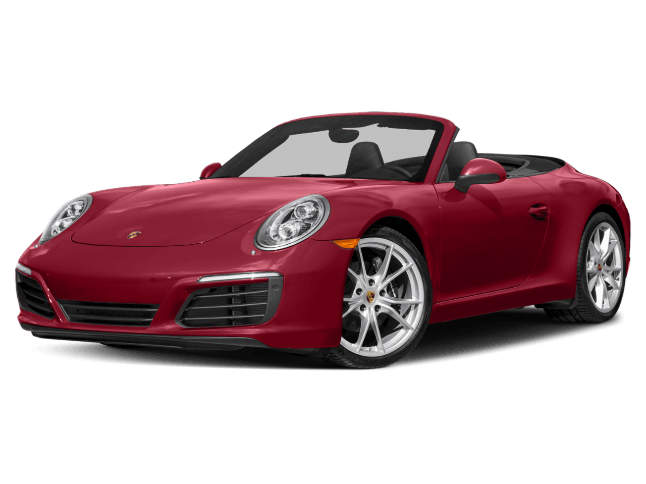 2018 Porsche 911 Carrera 4 - Front 3/4, facing to the left