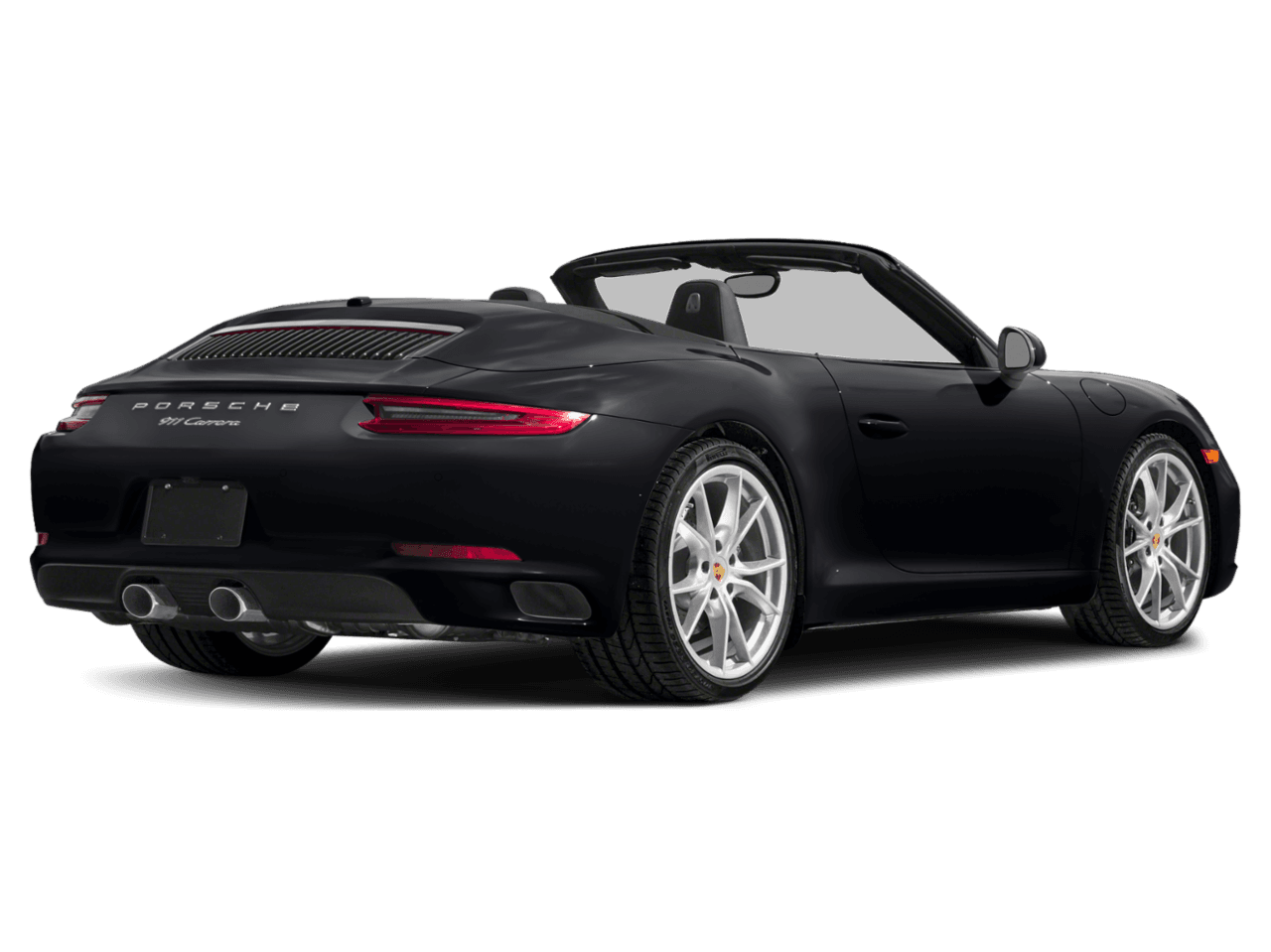 2018 Porsche 911 Carrera 4 - Rear 3/4, facing to the right