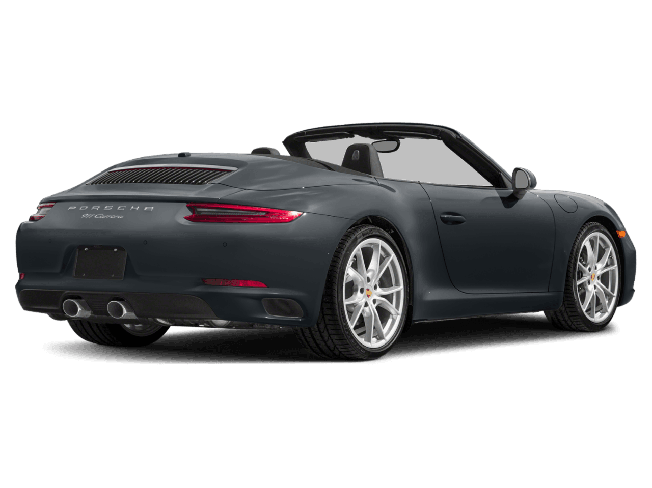 2018 Porsche 911 Carrera 4 - Rear 3/4, facing to the right