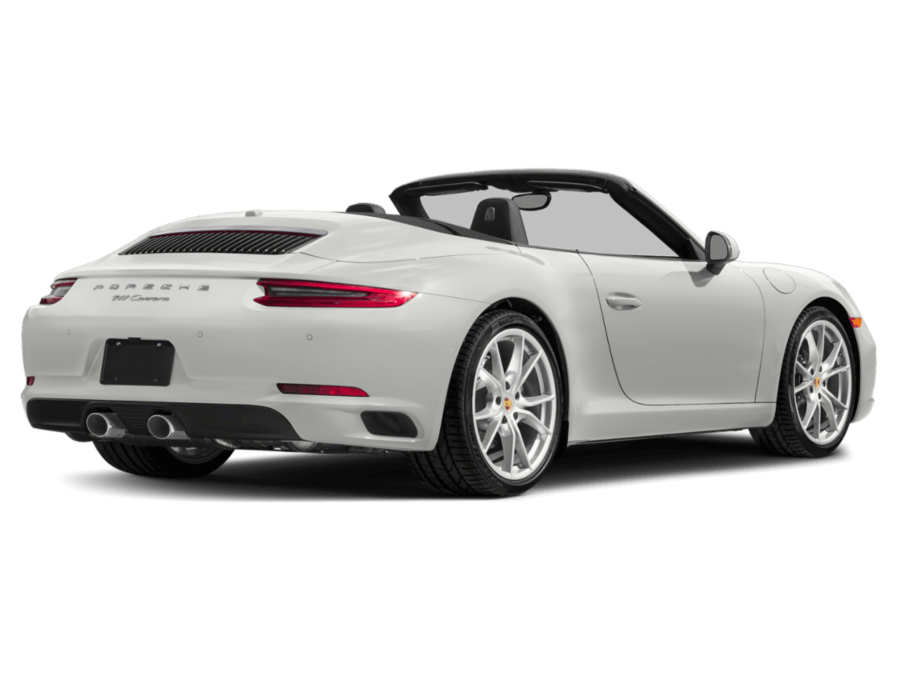 2018 Porsche 911 Carrera 4 - Rear 3/4, facing to the right