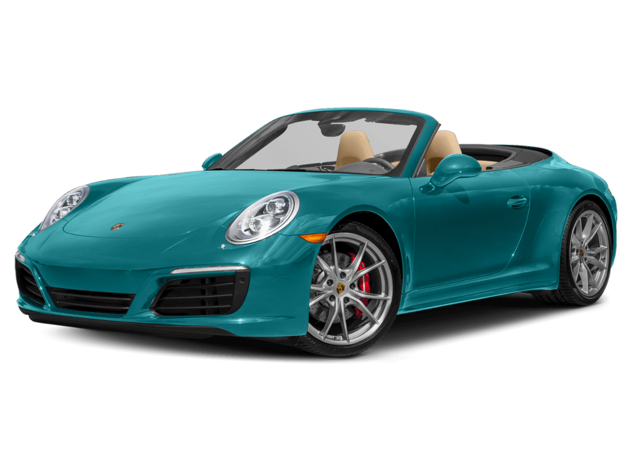 2018 Porsche 911 Carrera 4S - Front 3/4, facing to the left