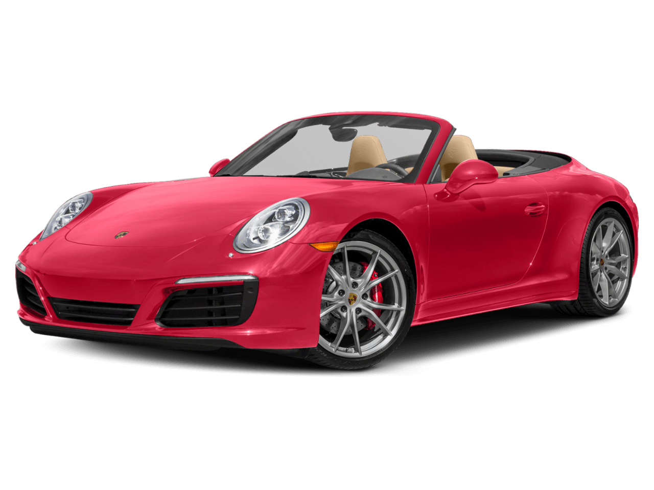 2018 Porsche 911 Carrera 4S - Front 3/4, facing to the left