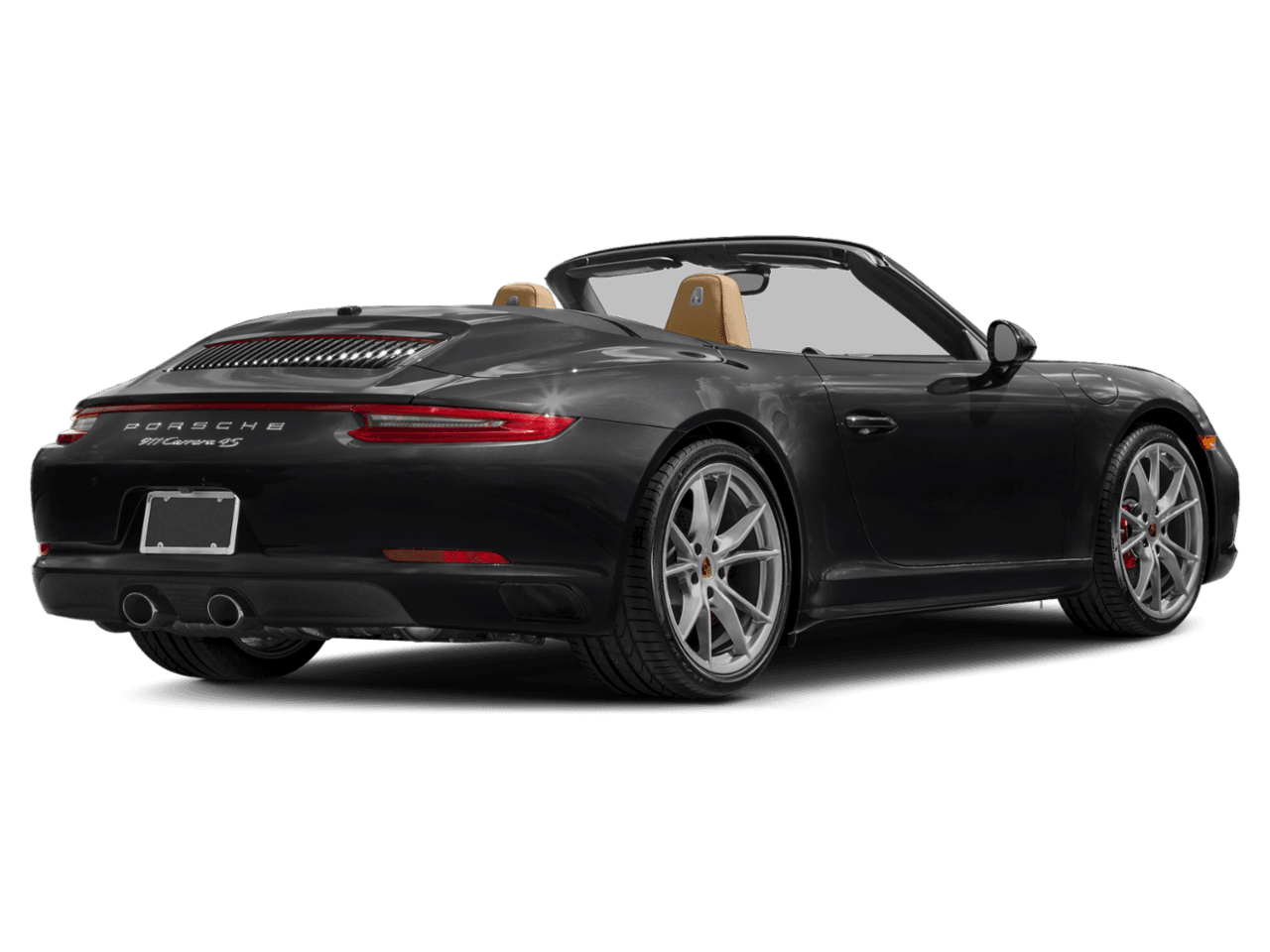 2018 Porsche 911 Carrera 4S - Rear 3/4, facing to the right