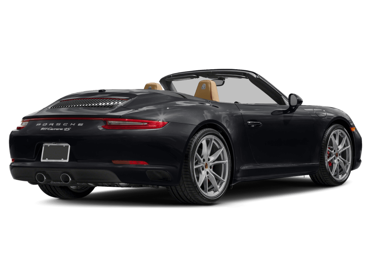 2018 Porsche 911 Carrera 4S - Rear 3/4, facing to the right
