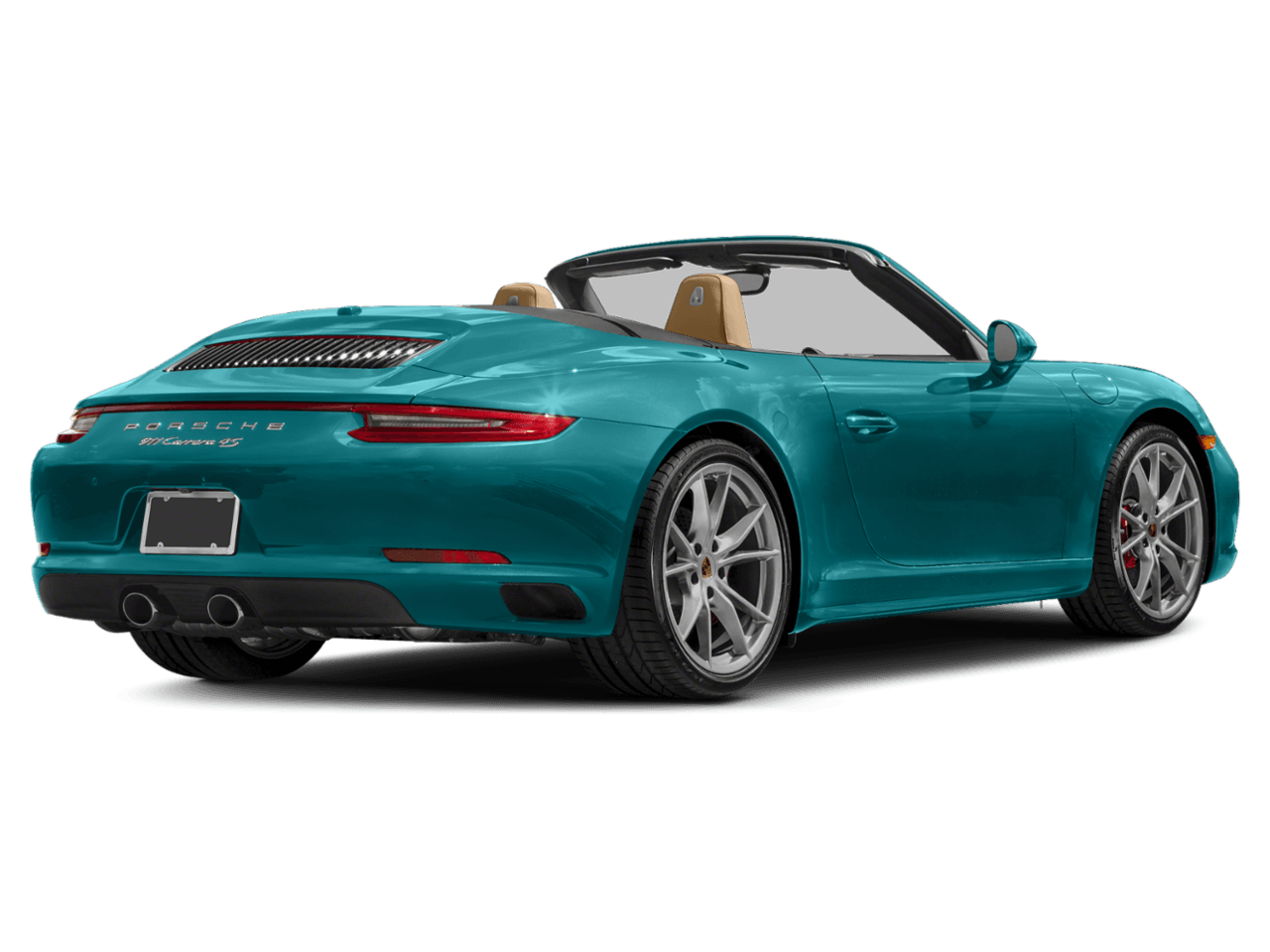 2018 Porsche 911 Carrera 4S - Rear 3/4, facing to the right