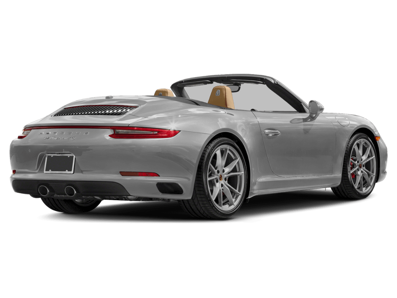 2018 Porsche 911 Carrera 4S - Rear 3/4, facing to the right