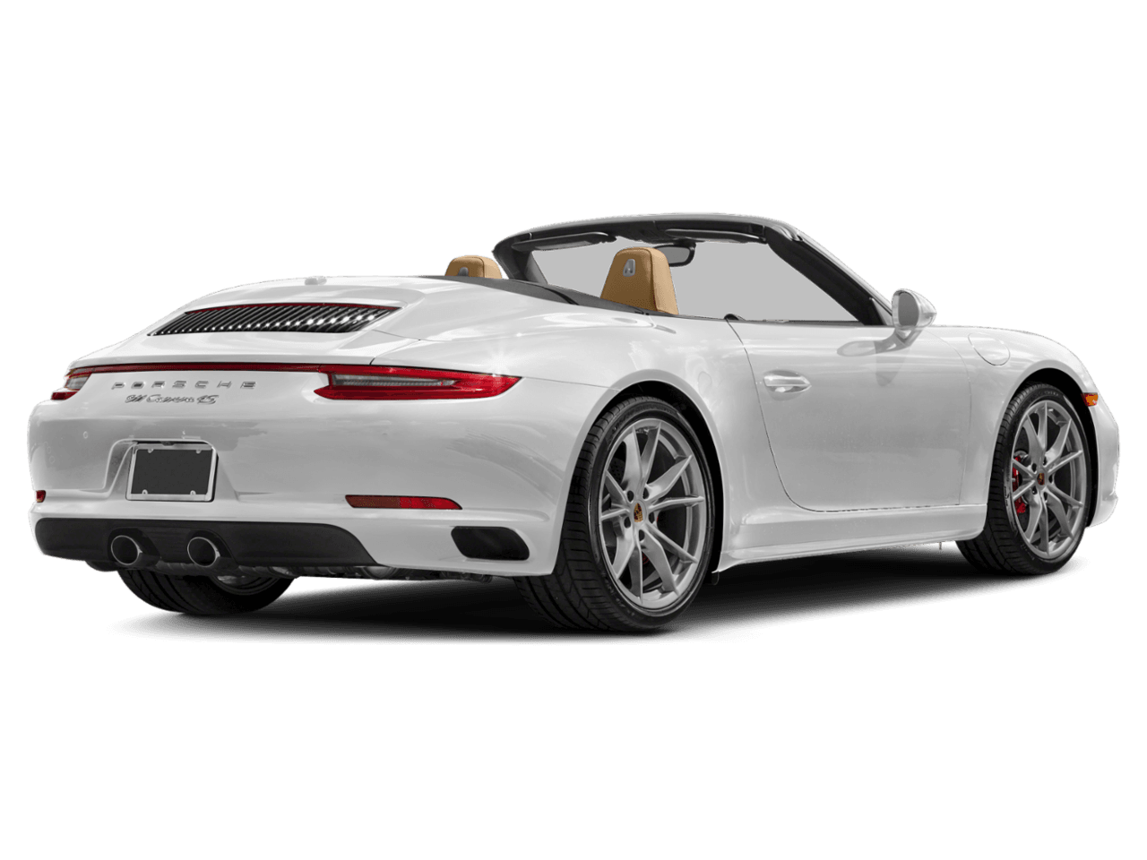 2018 Porsche 911 Carrera 4S - Rear 3/4, facing to the right