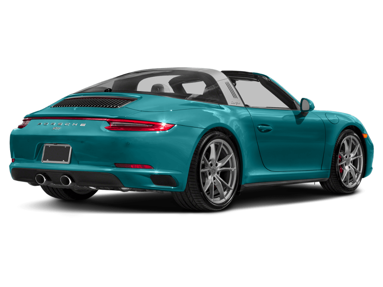 2018 Porsche 911 4S - Rear 3/4, facing to the right