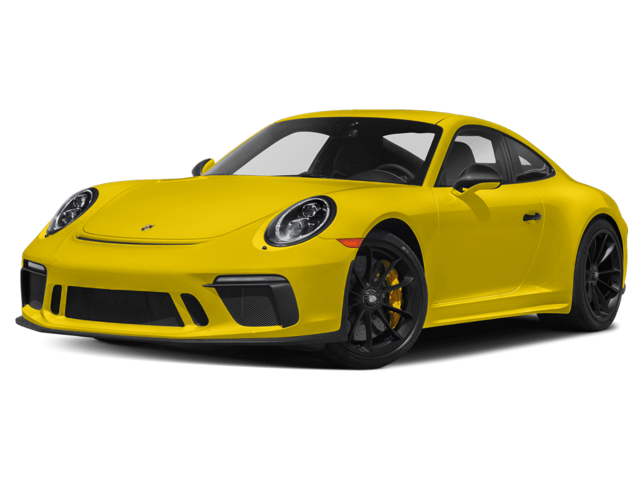 2018 Porsche 911 GT3 - Front 3/4, facing to the left