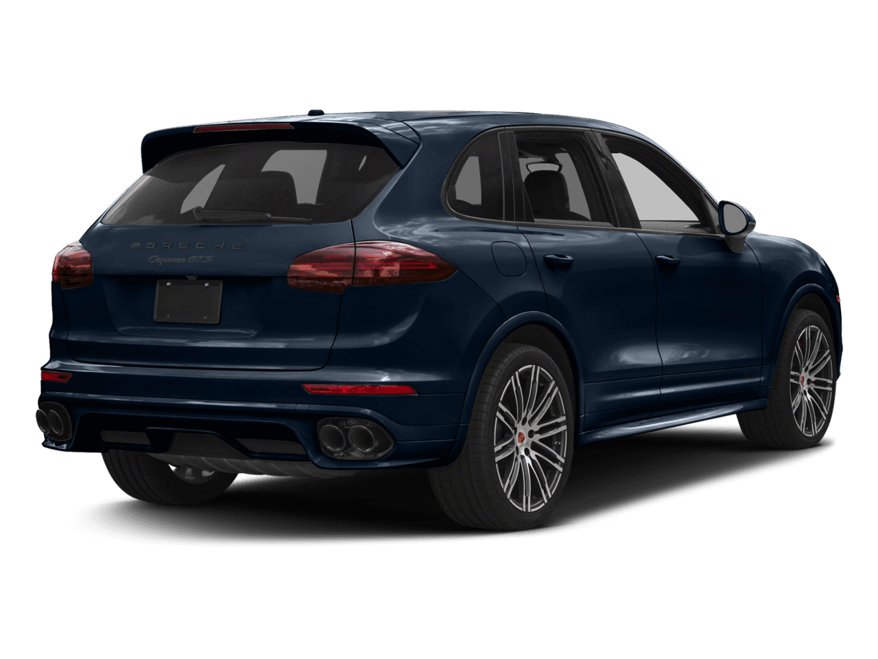 2018 Porsche Cayenne GTS - Rear 3/4, facing to the right