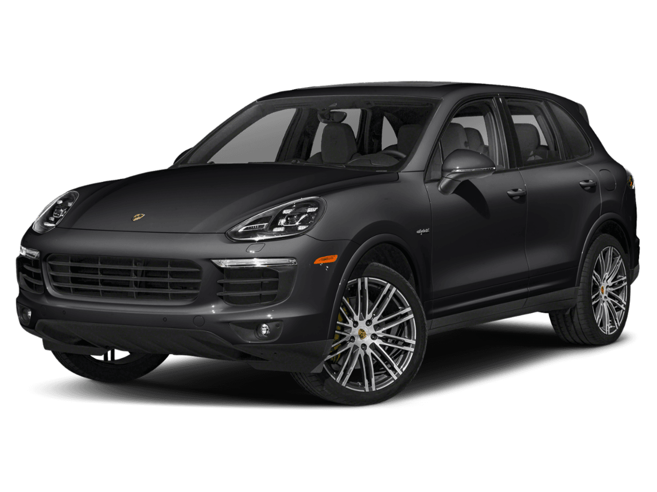 2018 Porsche Cayenne S Platinum Edition E-Hybrid - Front 3/4, facing to the left