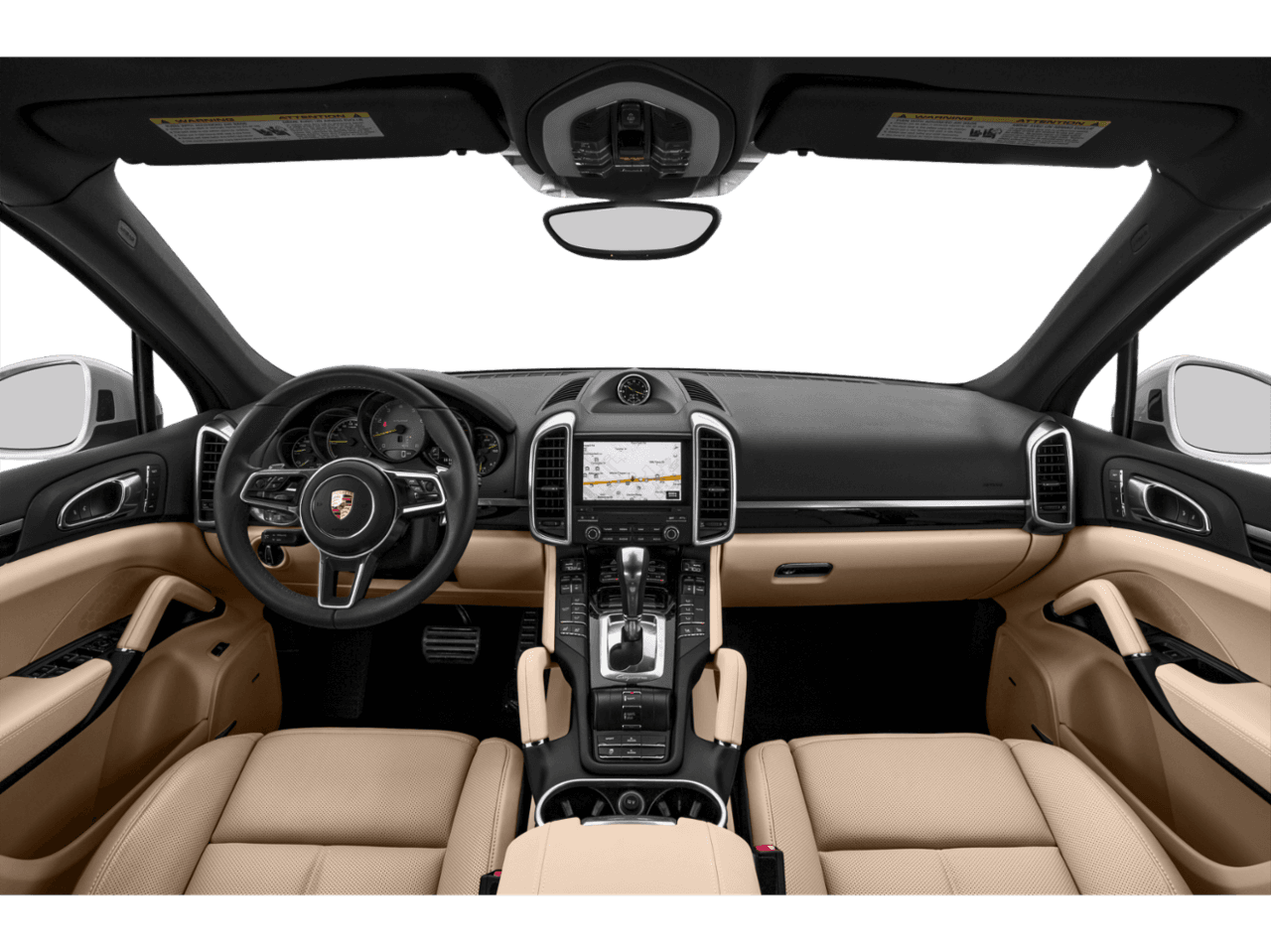 2018 Porsche Cayenne S Platinum Edition E-Hybrid - Interior Full Dash Basic