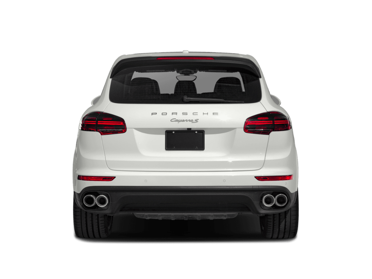 2018 Porsche Cayenne S Platinum Edition E-Hybrid - Rear (full)