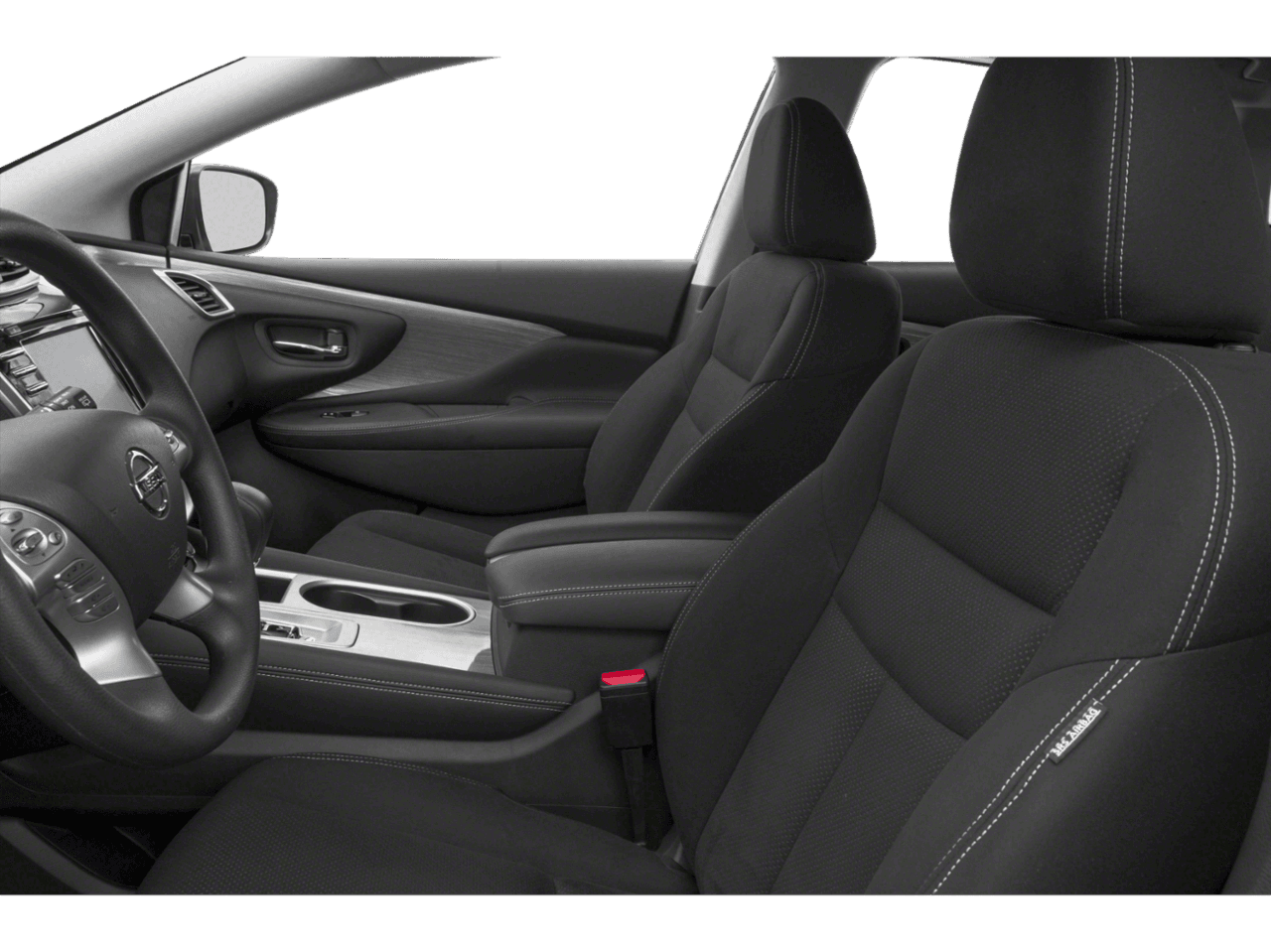 2018 Nissan Murano S - Interior Driver's Side with Door Open, Front Seat Feature