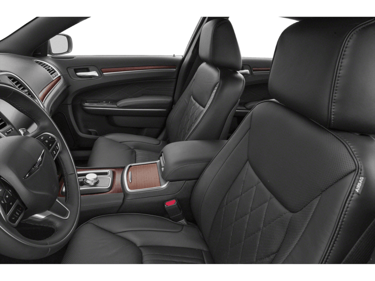 2018 Chrysler 300 300C - Interior Driver's Side with Door Open, Front Seat Feature