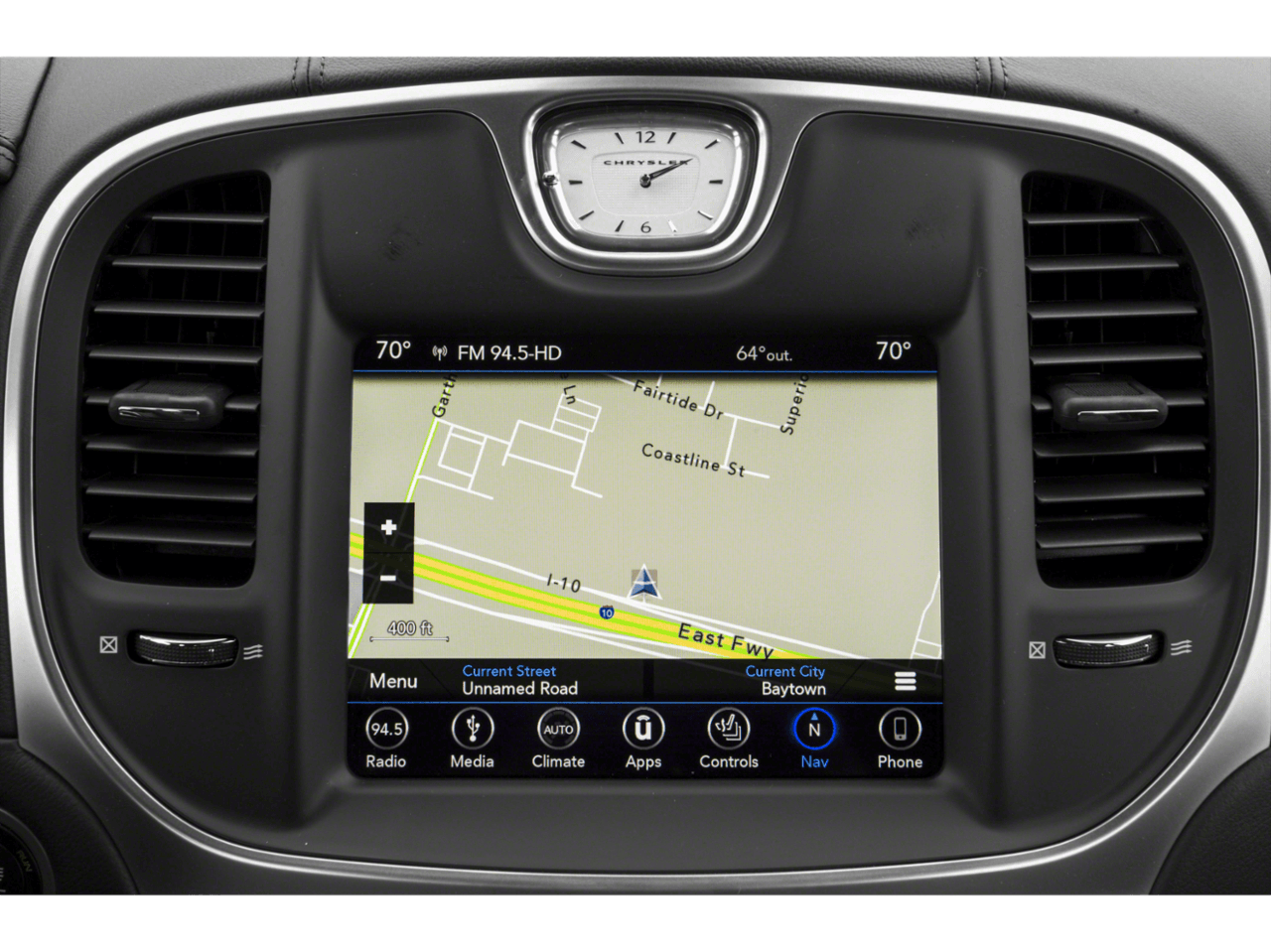 2018 Chrysler 300 300C - Interior Navigation System