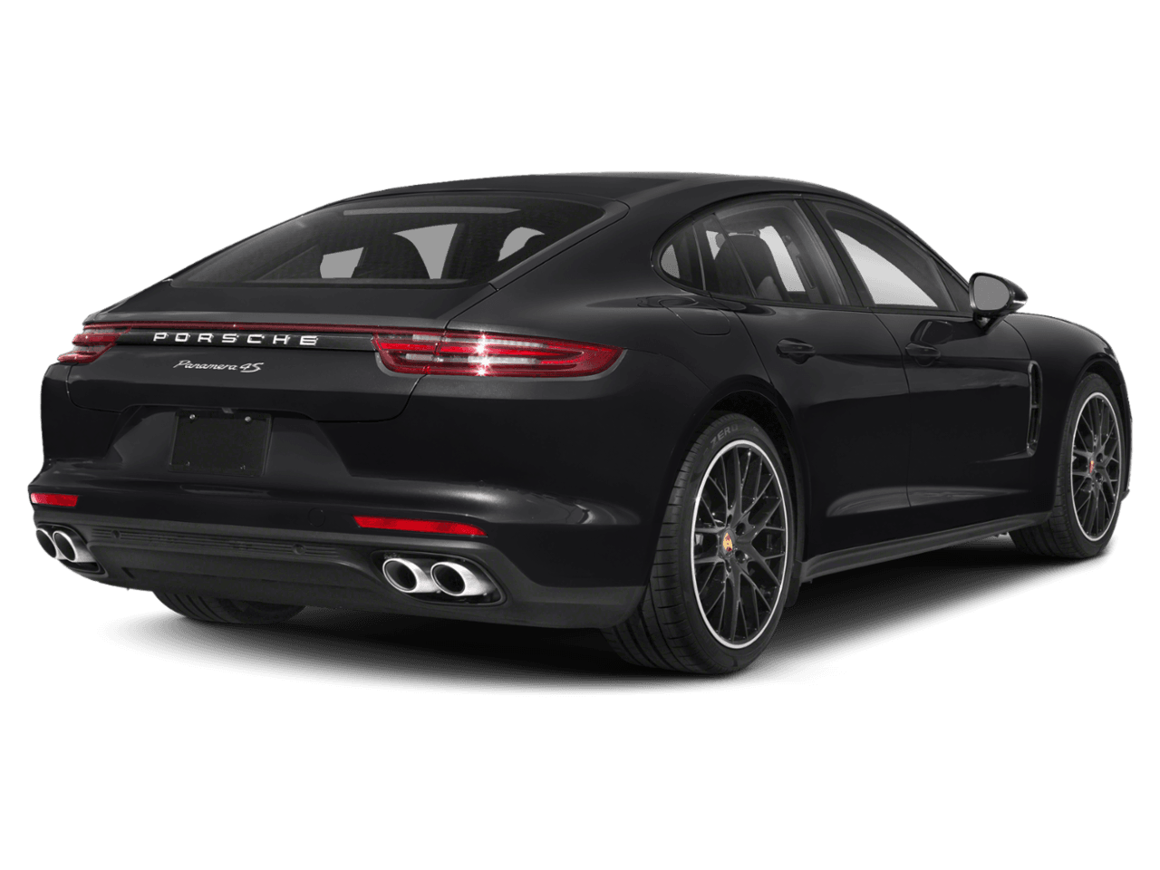 2018 Porsche Panamera  - Rear 3/4, facing to the right