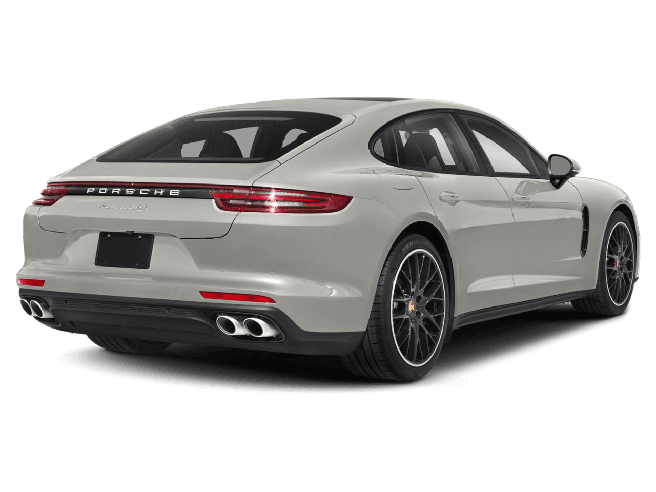 2018 Porsche Panamera  - Rear 3/4, facing to the right