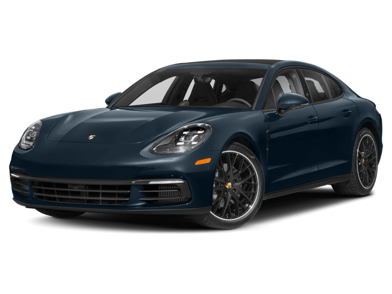 2018 Porsche Panamera 4 - Front 3/4, facing to the left