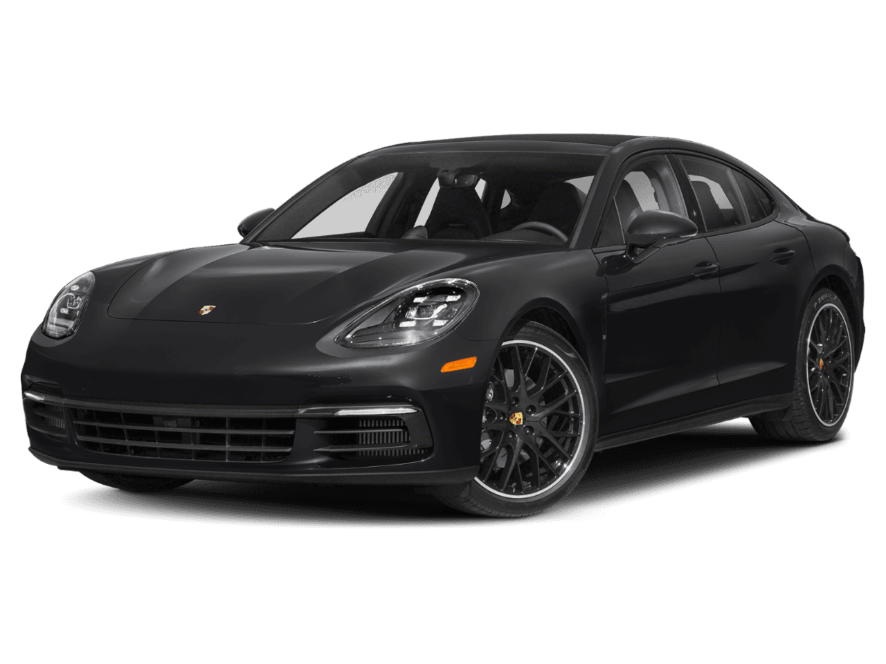 2018 Porsche Panamera 4 - Front 3/4, facing to the left