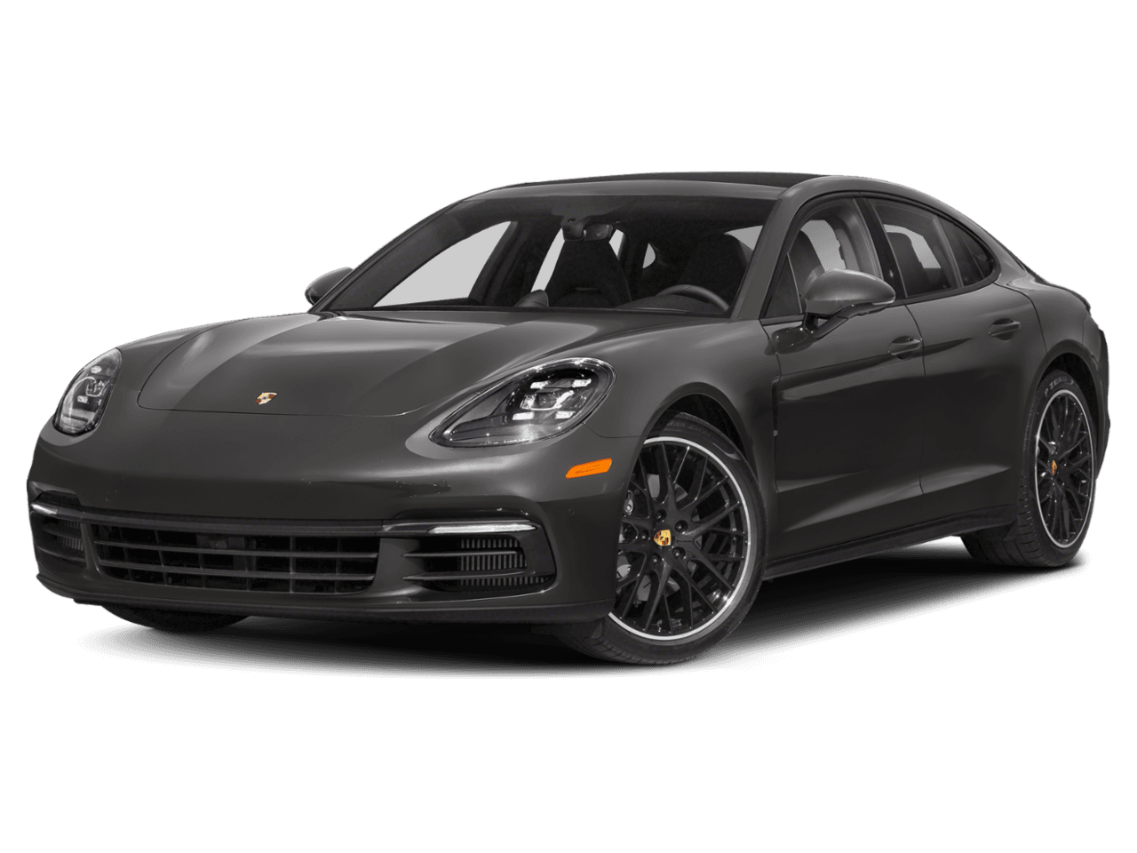 2018 Porsche Panamera 4 - Front 3/4, facing to the left