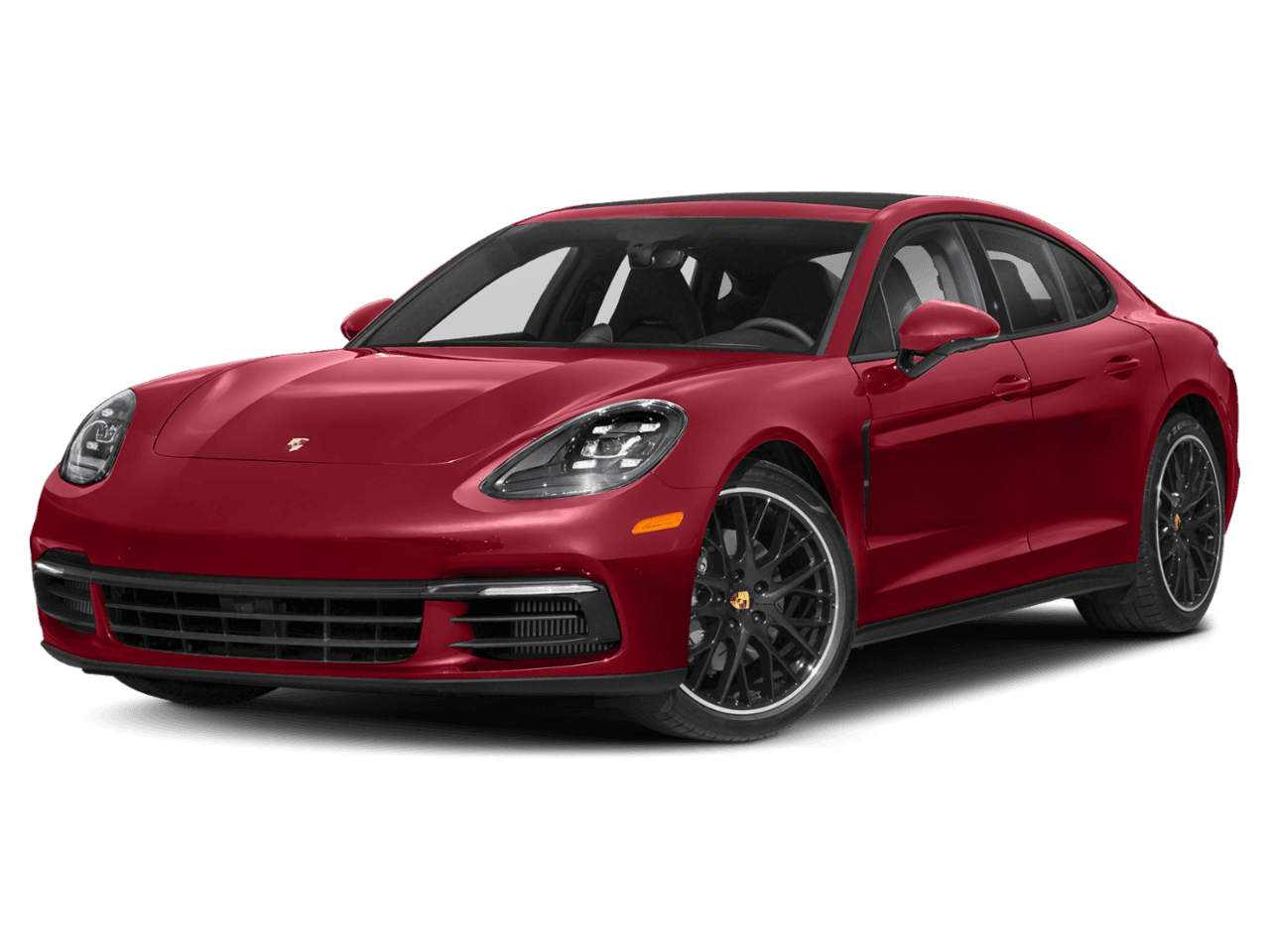 2018 Porsche Panamera 4 - Front 3/4, facing to the left
