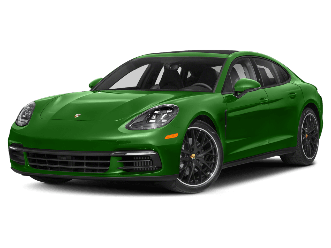 2018 Porsche Panamera 4 - Front 3/4, facing to the left