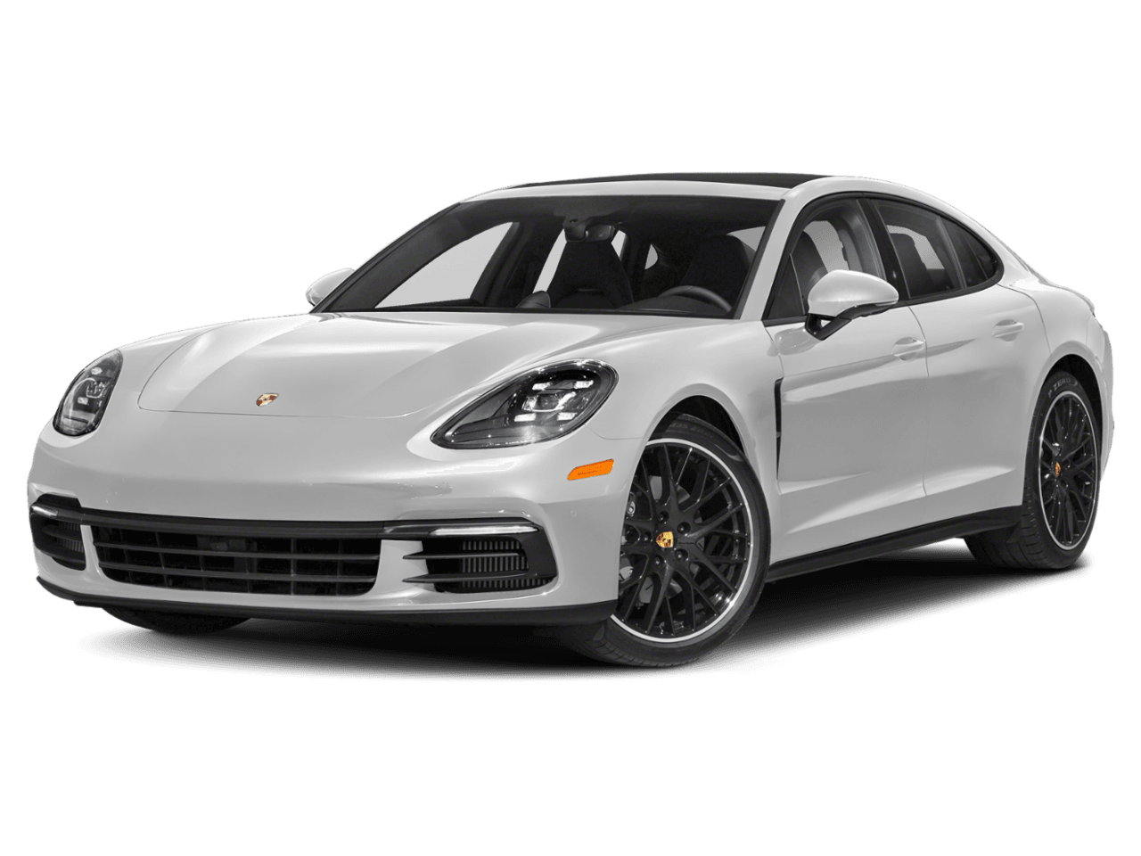 2018 Porsche Panamera 4 - Front 3/4, facing to the left
