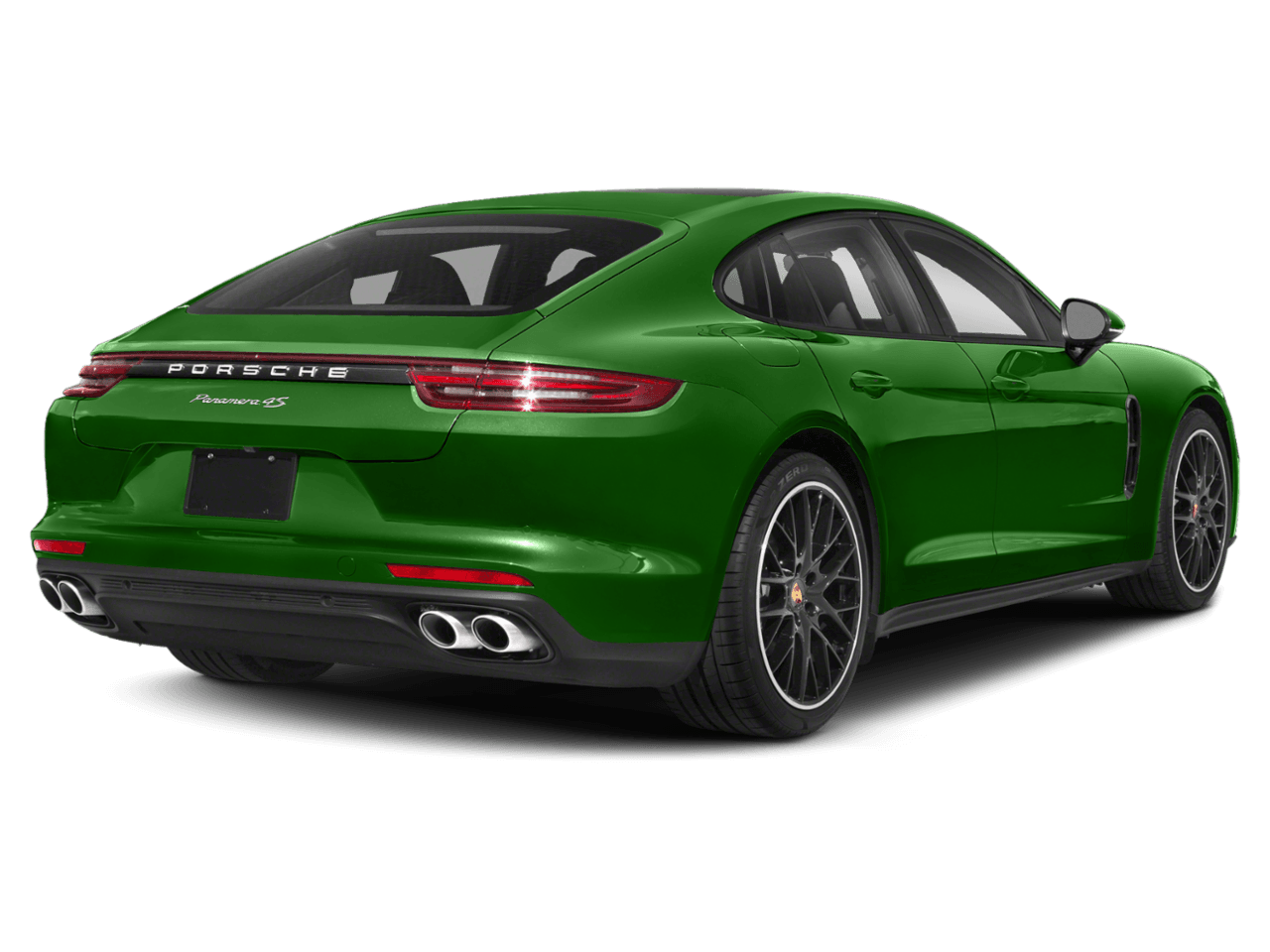 2018 Porsche Panamera 4 - Rear 3/4, facing to the right