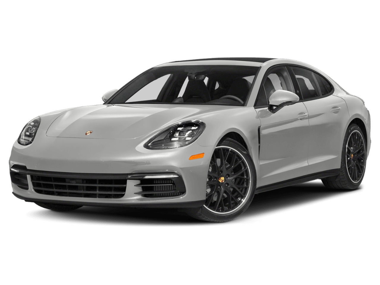 2018 Porsche Panamera 4 Executive - Front 3/4, facing to the left