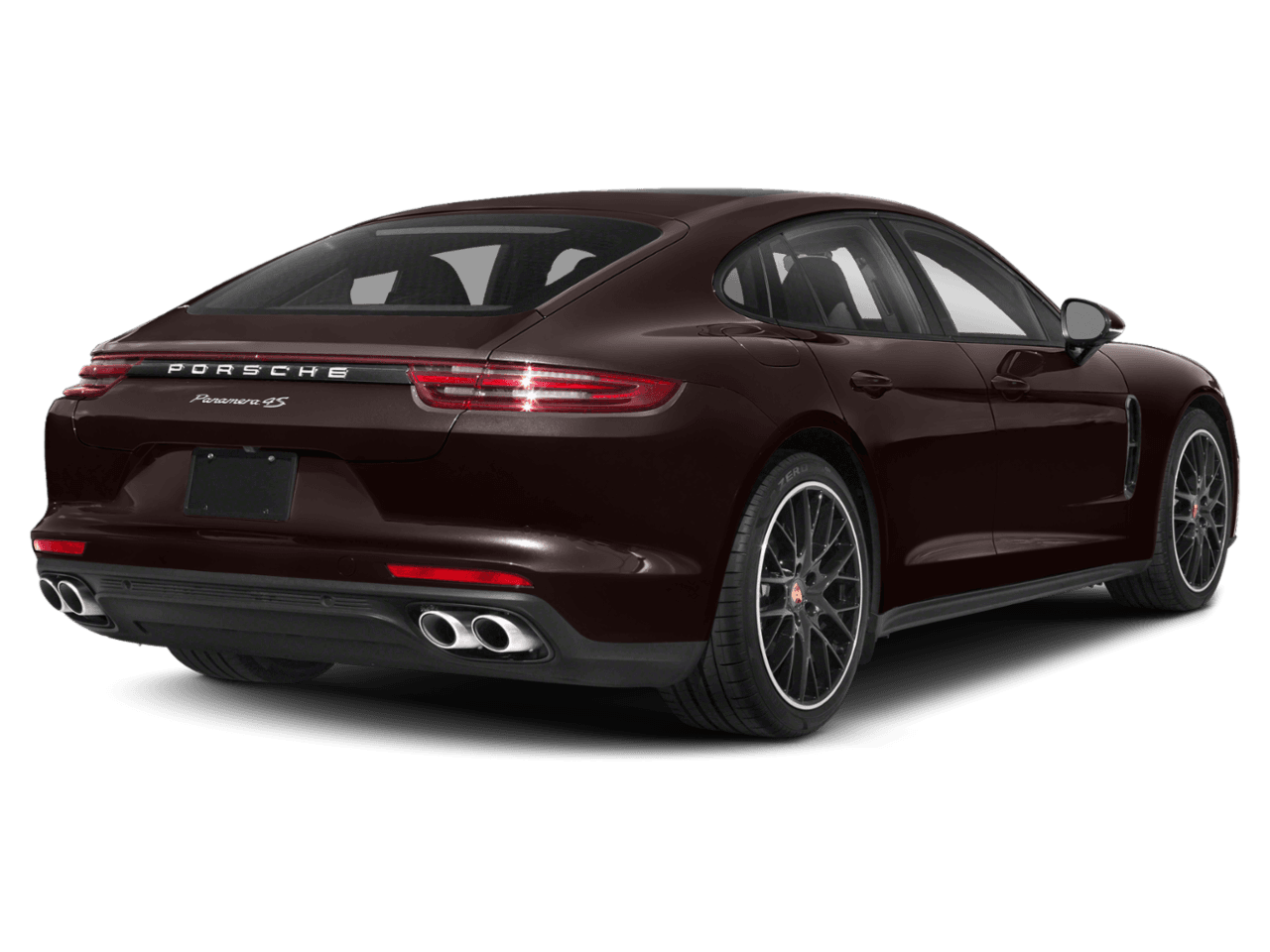 2018 Porsche Panamera 4 Executive - Rear 3/4, facing to the right
