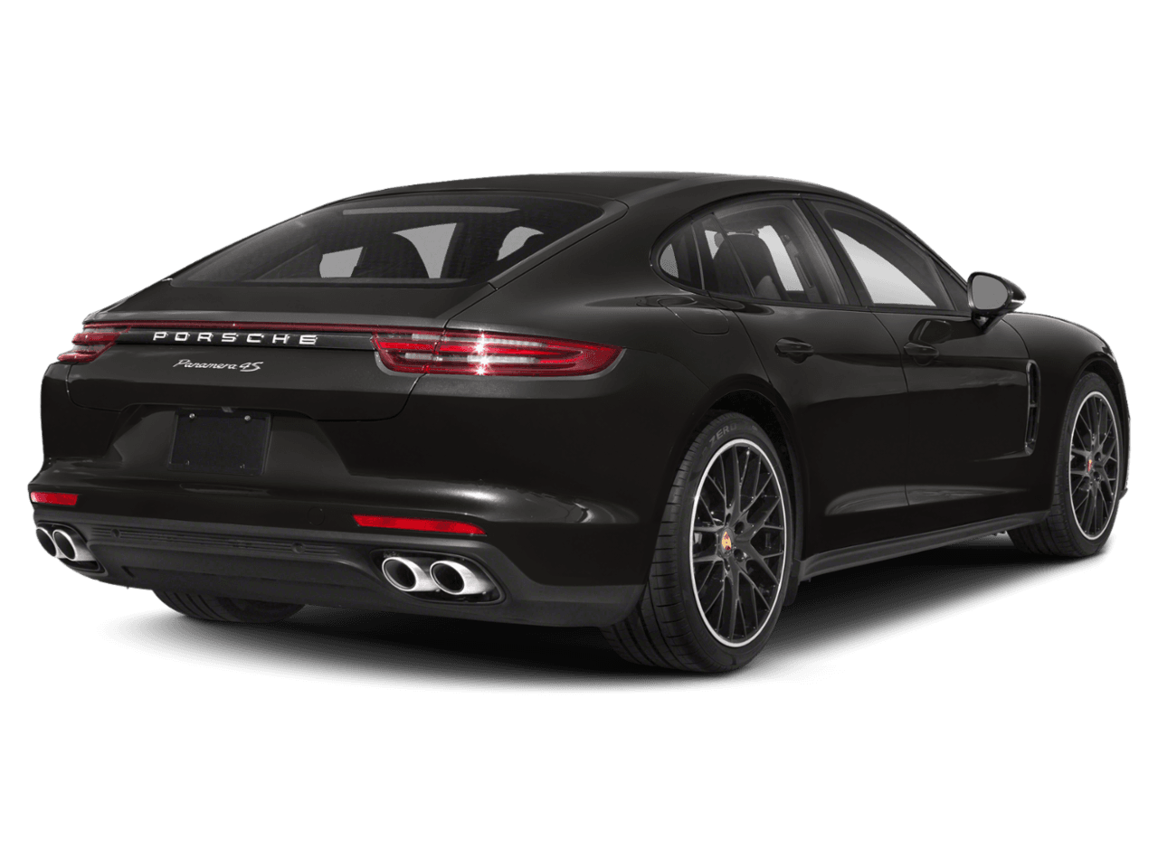 2018 Porsche Panamera 4 Executive - Rear 3/4, facing to the right