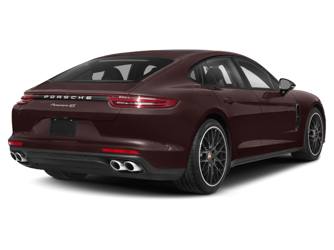 2018 Porsche Panamera 4 Executive - Rear 3/4, facing to the right