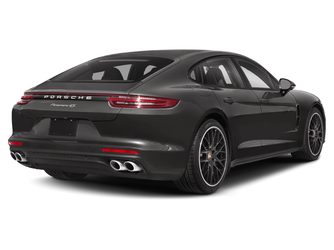 2018 Porsche Panamera 4 Executive - Rear 3/4, facing to the right