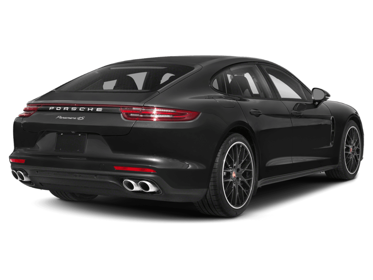 2018 Porsche Panamera 4S Executive - Rear 3/4, facing to the right