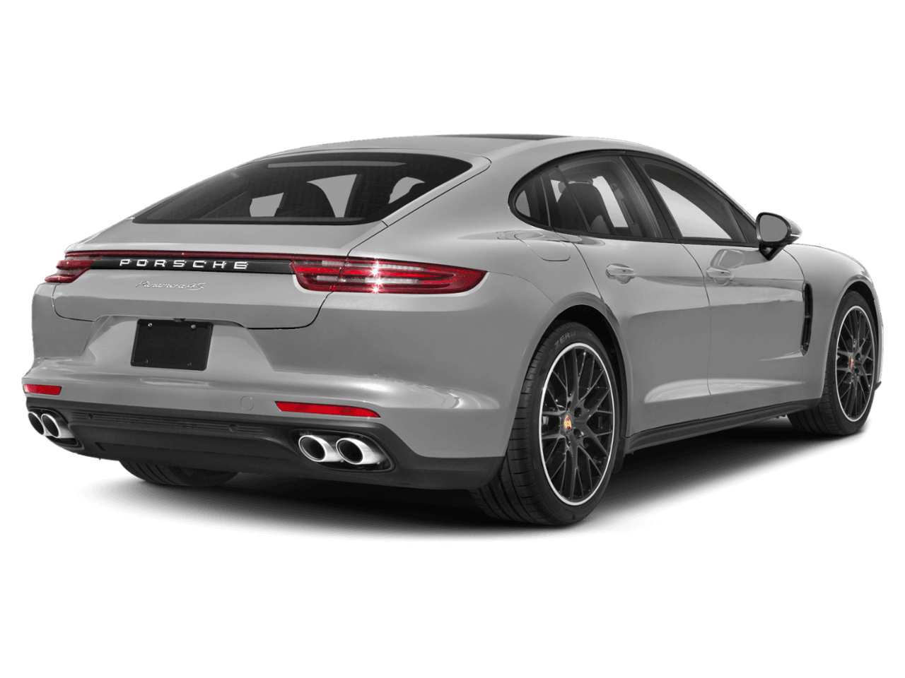 2018 Porsche Panamera 4S Executive - Rear 3/4, facing to the right