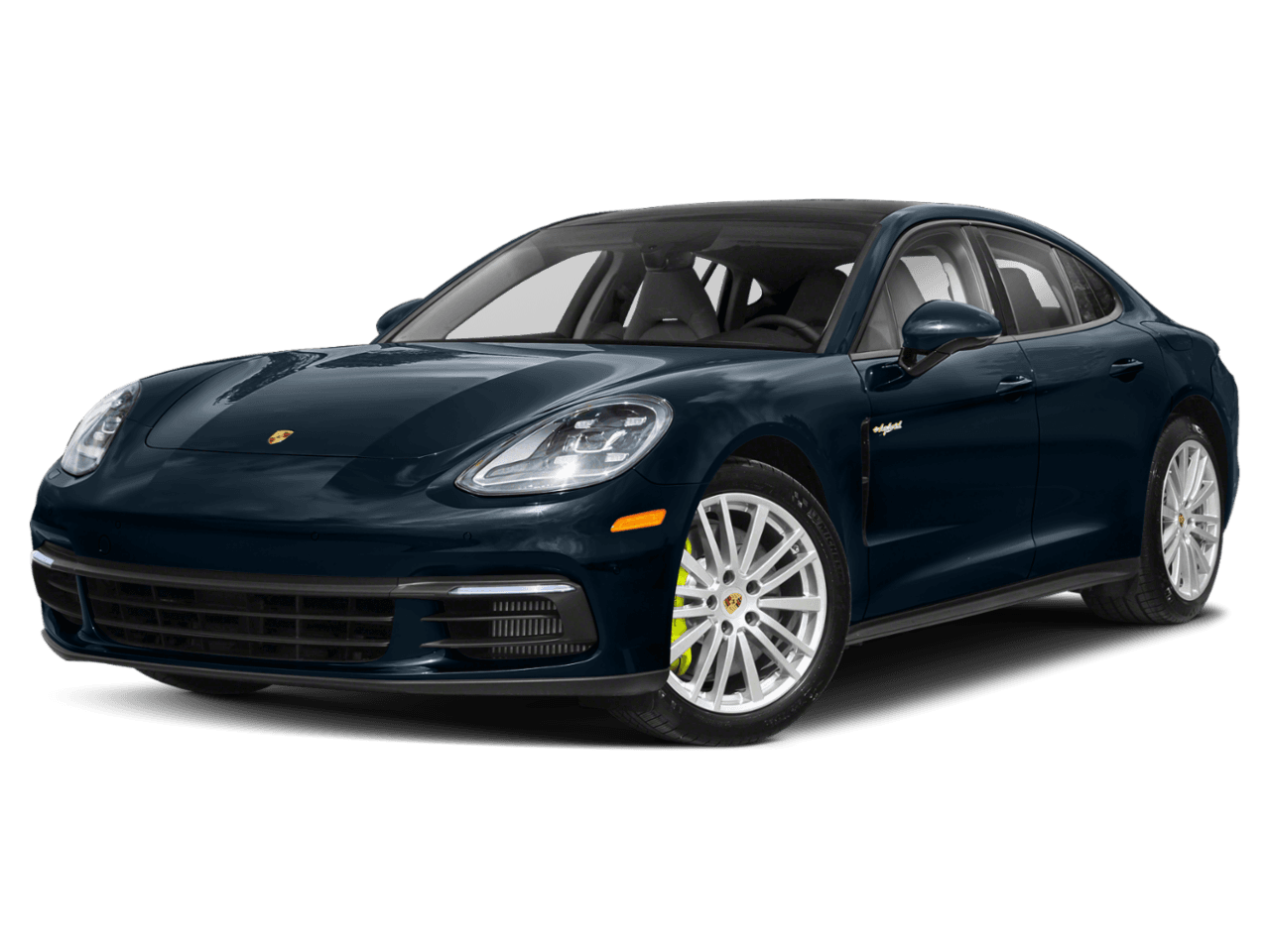 2018 Porsche Panamera Turbo S E-Hybrid - Front 3/4, facing to the left